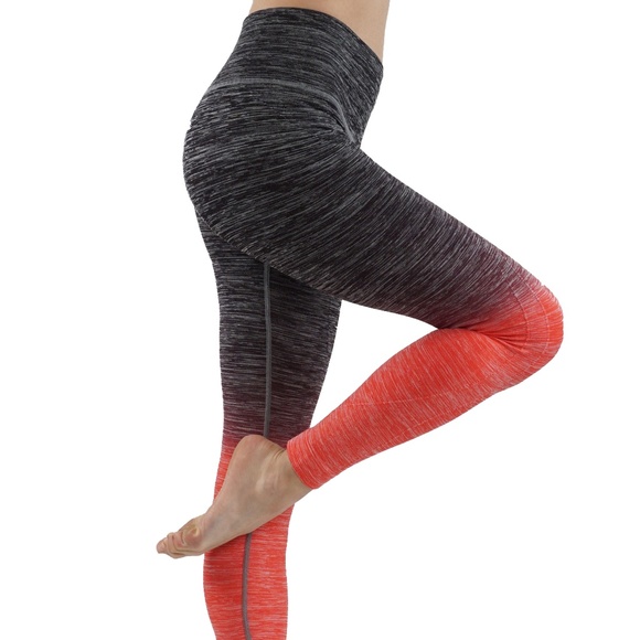 Pants - Ombre compression leggings full length